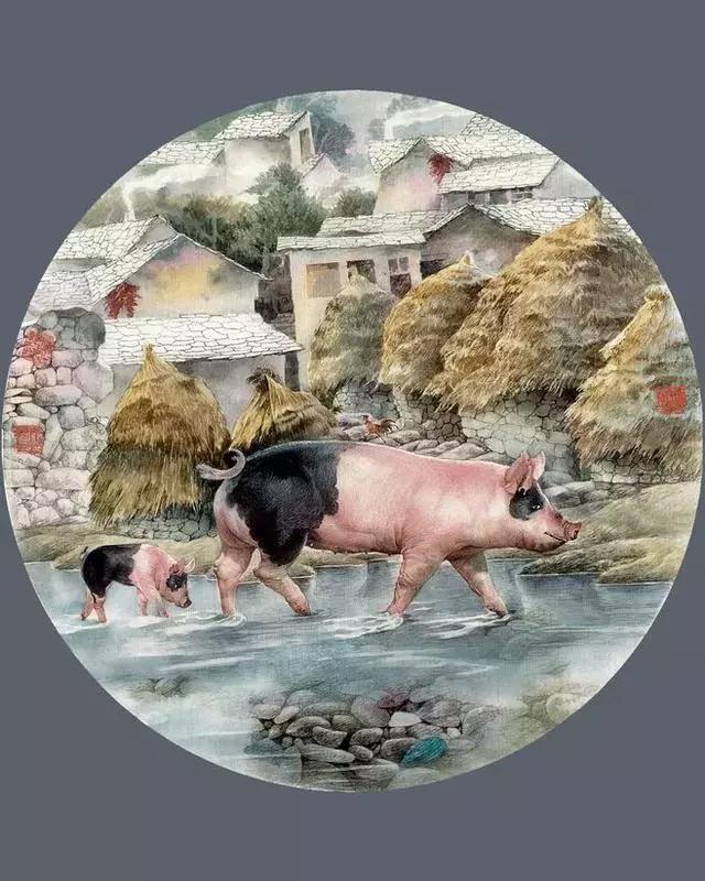 图文解析:五色祥云满乾坤，定特句朝三暮四猜一生肖