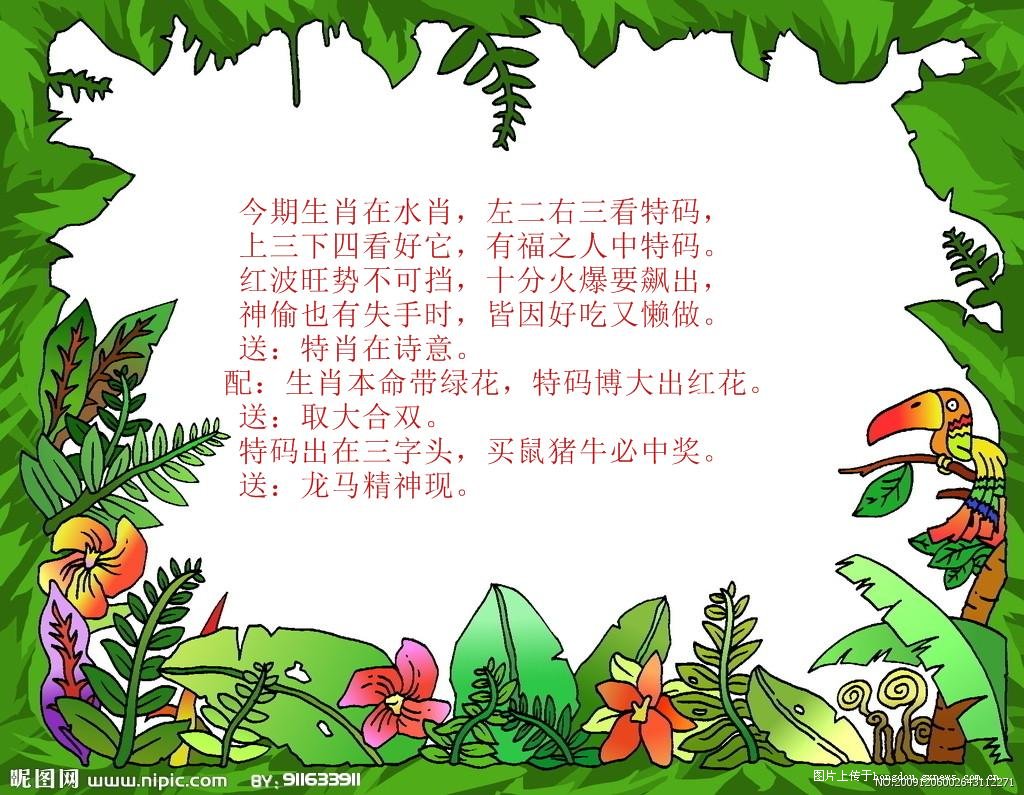 深度报道（点破玄机才知五）正确答案动物